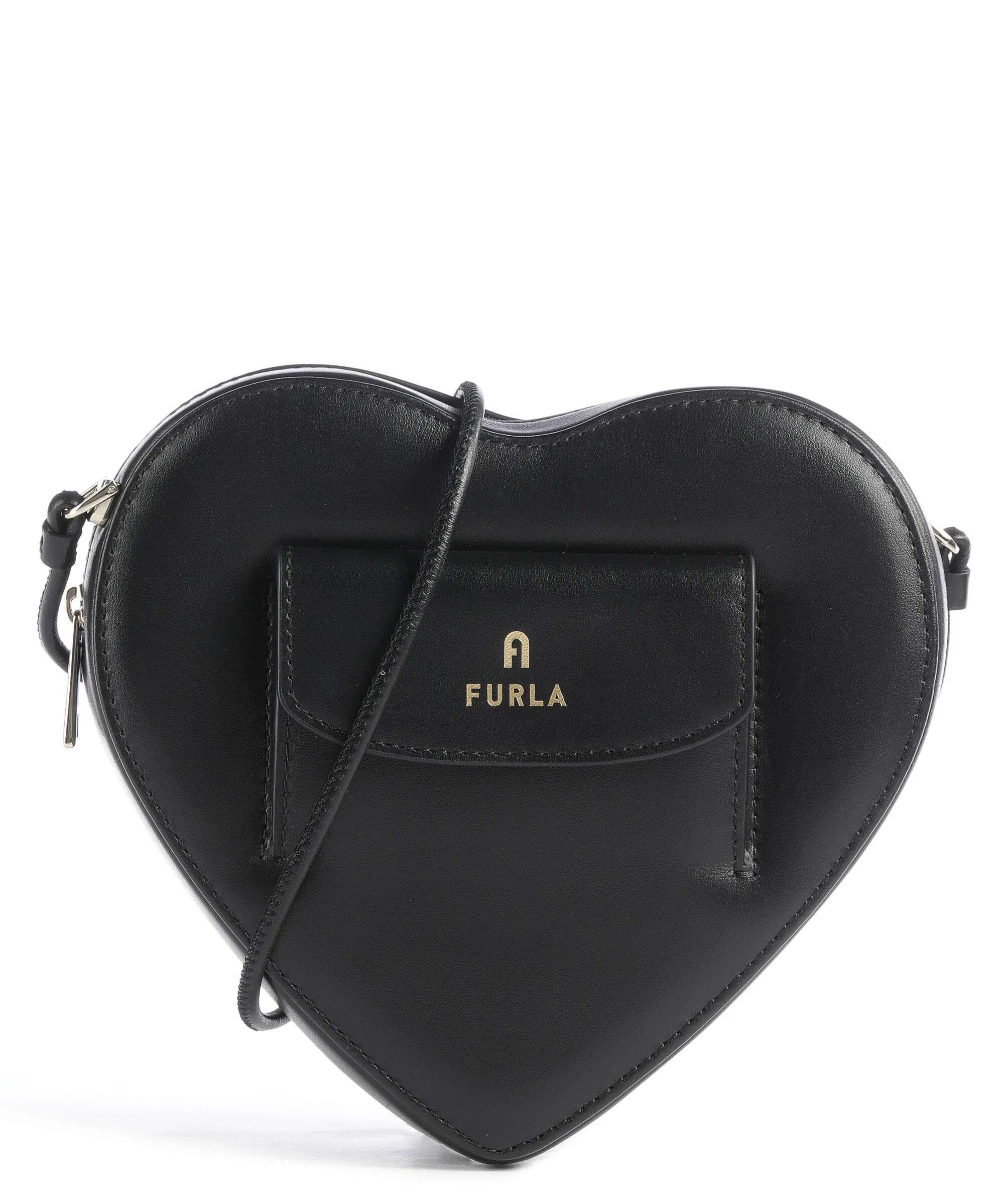  Furla Camelia Mini Borsa a tracolla pelle liscia nero  