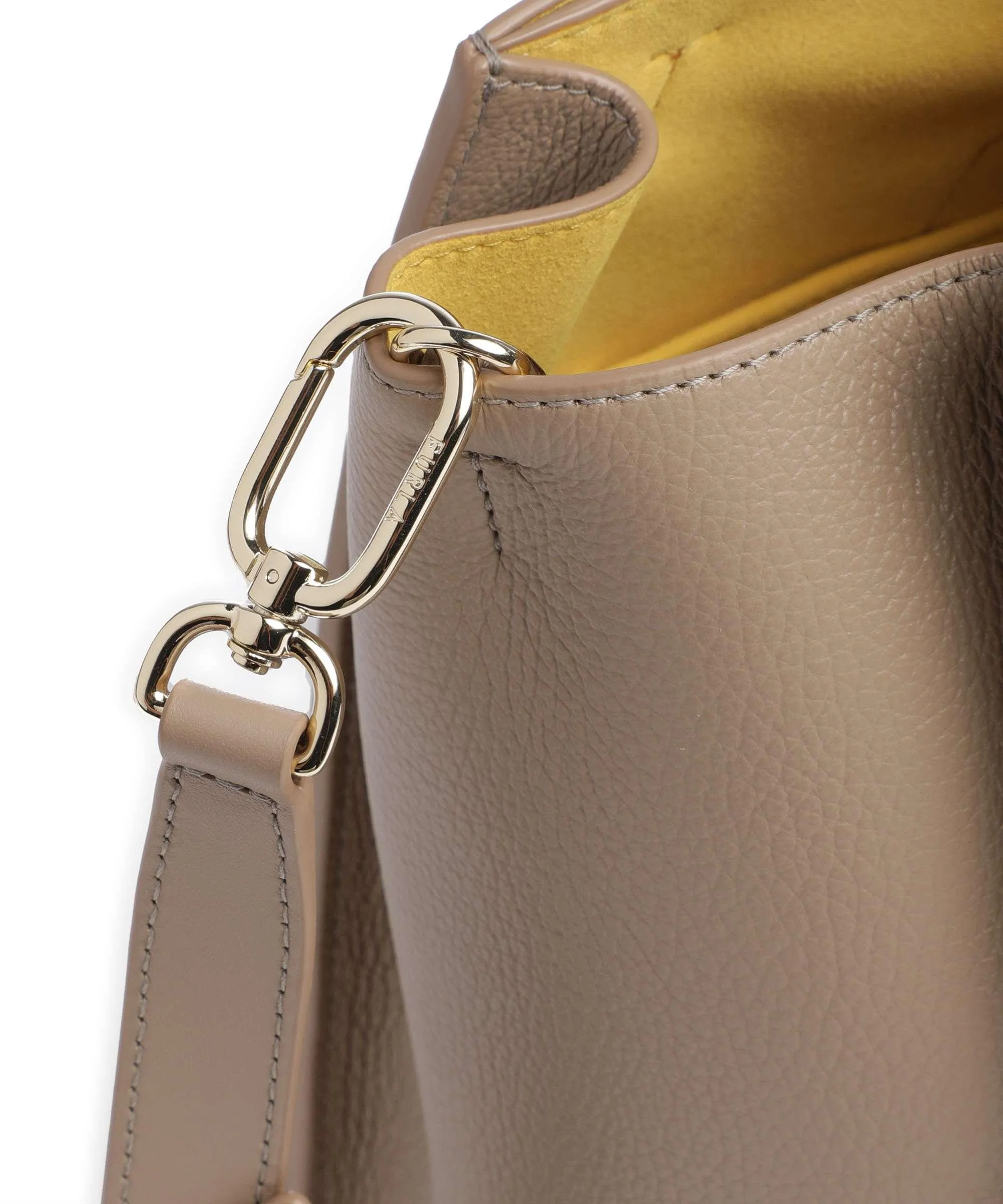  Furla Genesi L Borsa a mano pelle a grana fine taupe  