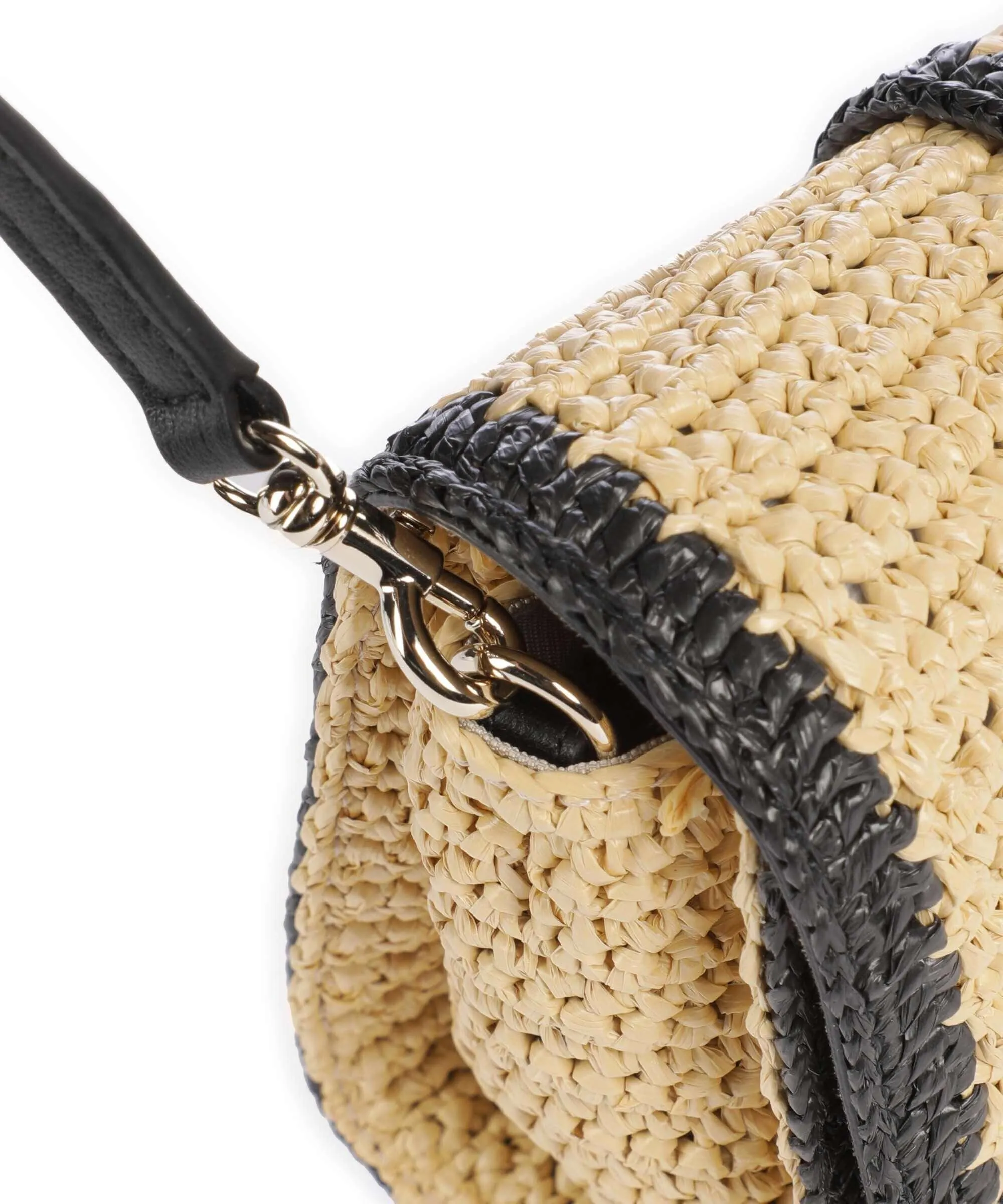  Furla Metropolis Mini Borsa a tracolla libro natura/nero  