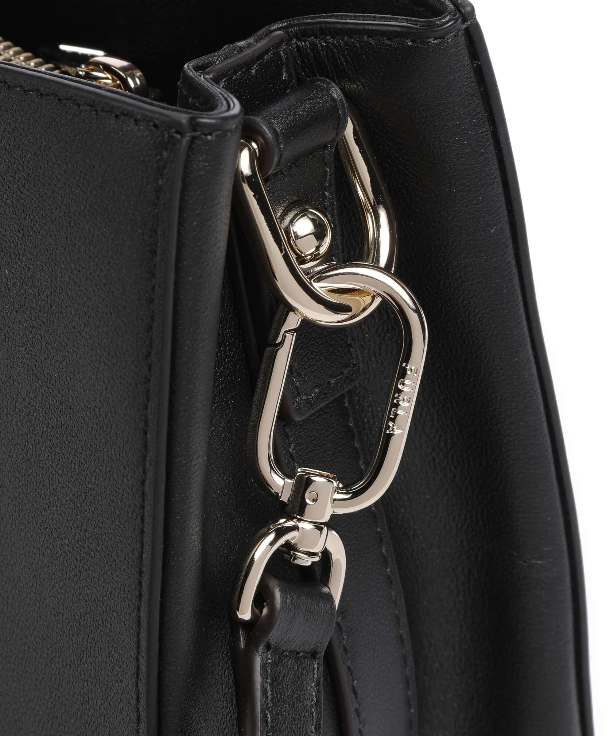  Furla Nuvola M Borsa a mano pelle a grana fine nero  