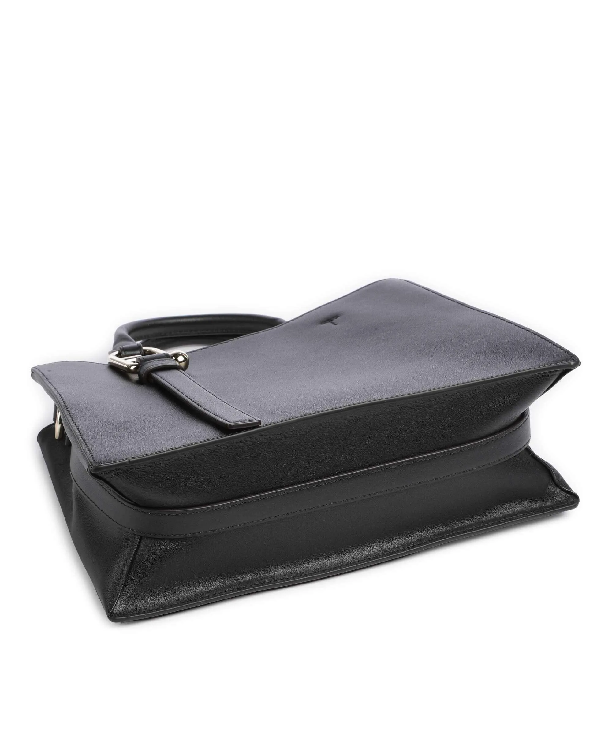  Furla Nuvola M Borsa a mano pelle a grana fine nero  