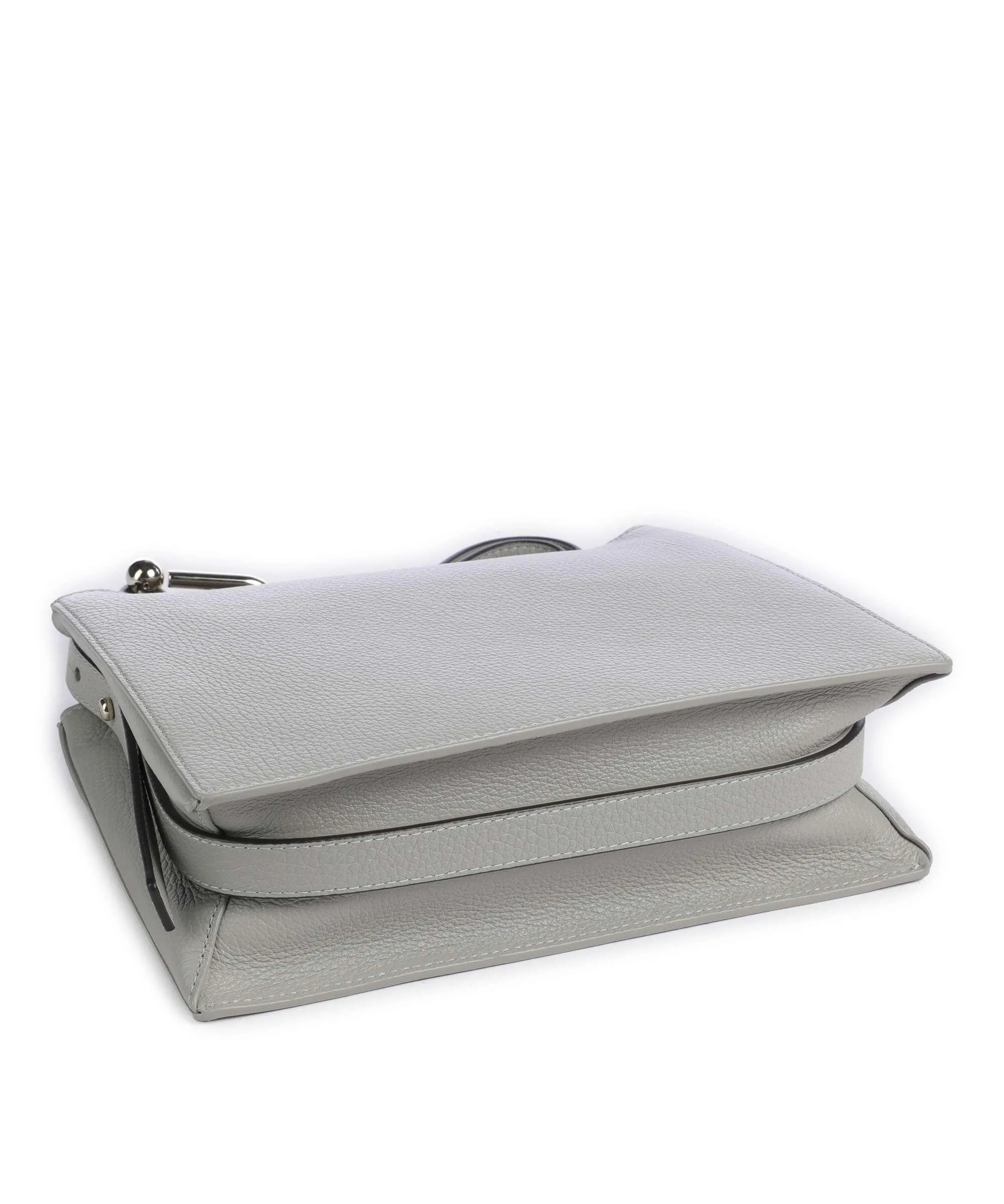  Furla Nuvola S Borsa a tracolla pelle granulata grigio chiaro  