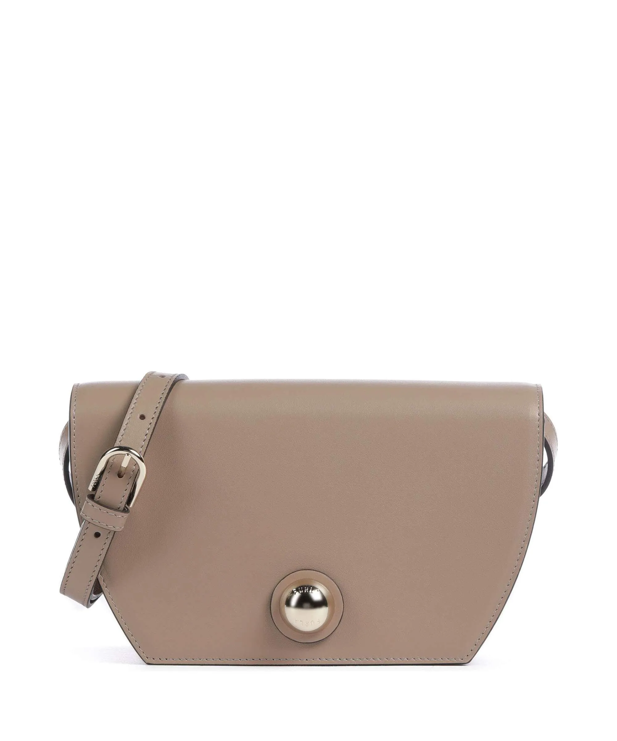  Furla Sfera Mini Borsa a tracolla pelle a grana fine taupe  