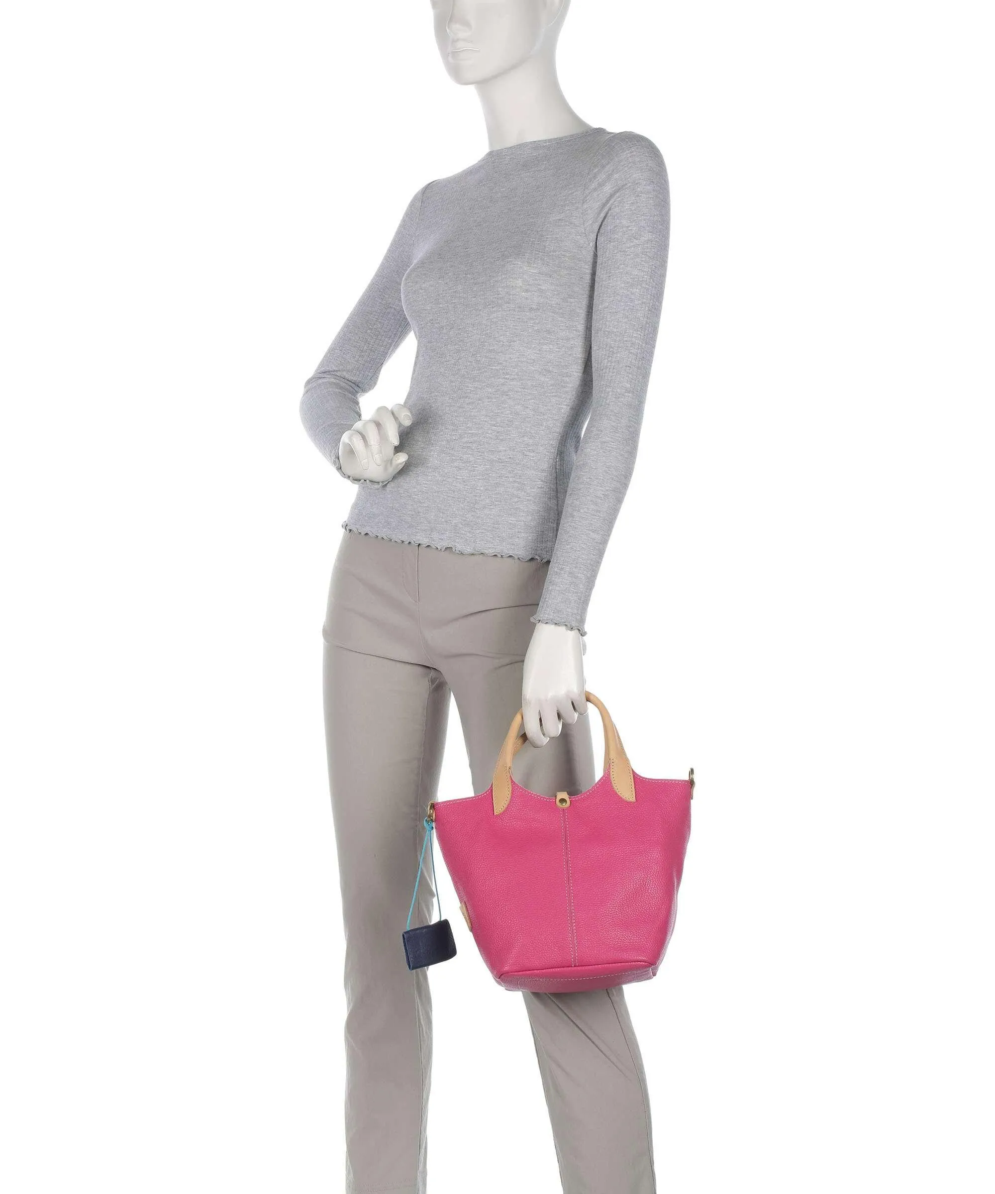  Gabs Milos Blanca Borsa a mano pelle di vitello pink  