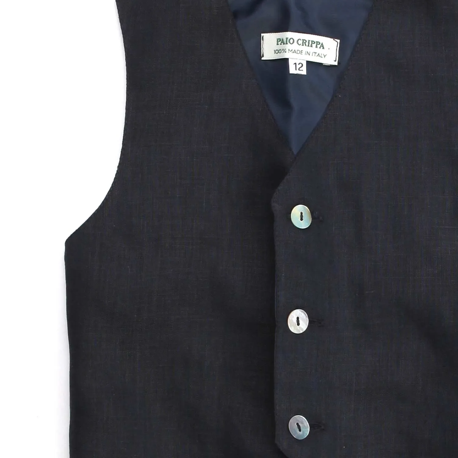 Gilet Blu Bimbo E Neonato