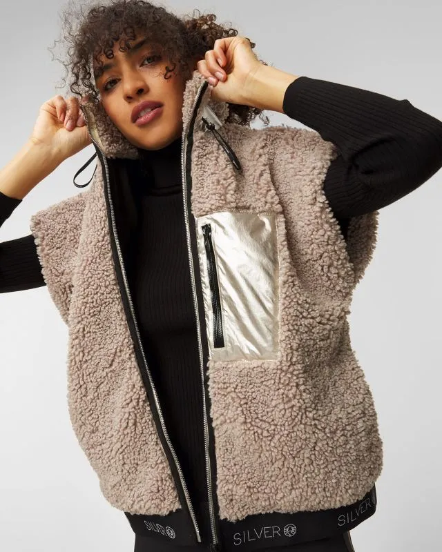 Gilet in peluche Sportalm