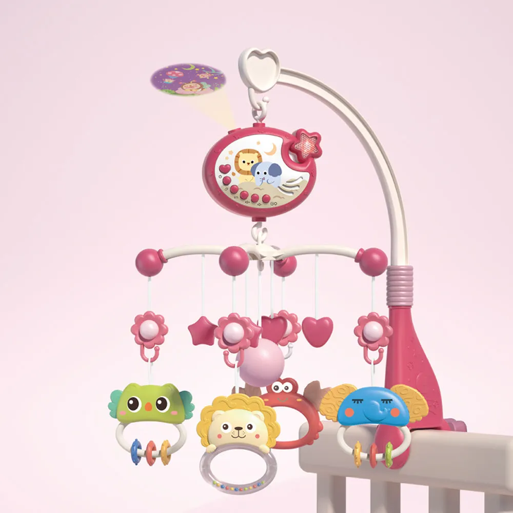 Giocattoli Da Comodino Per Bambini: Campanello Per Passeggino, Rotatore Musicale, Luce Di Proiezione Con Telecomando E Altro: Co
