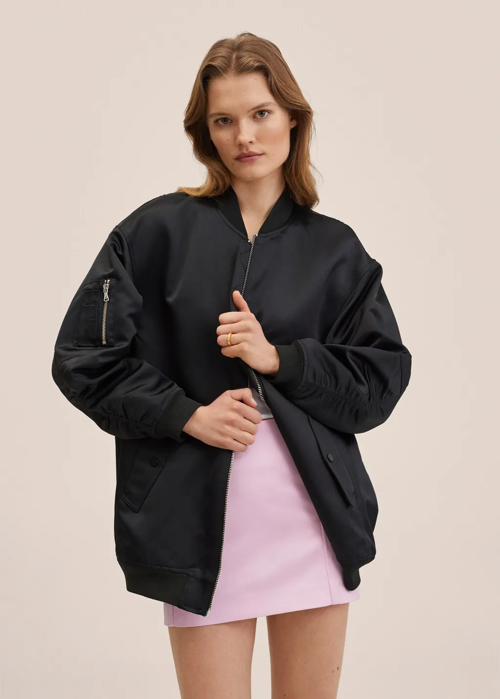 Giubbotto bomber oversize