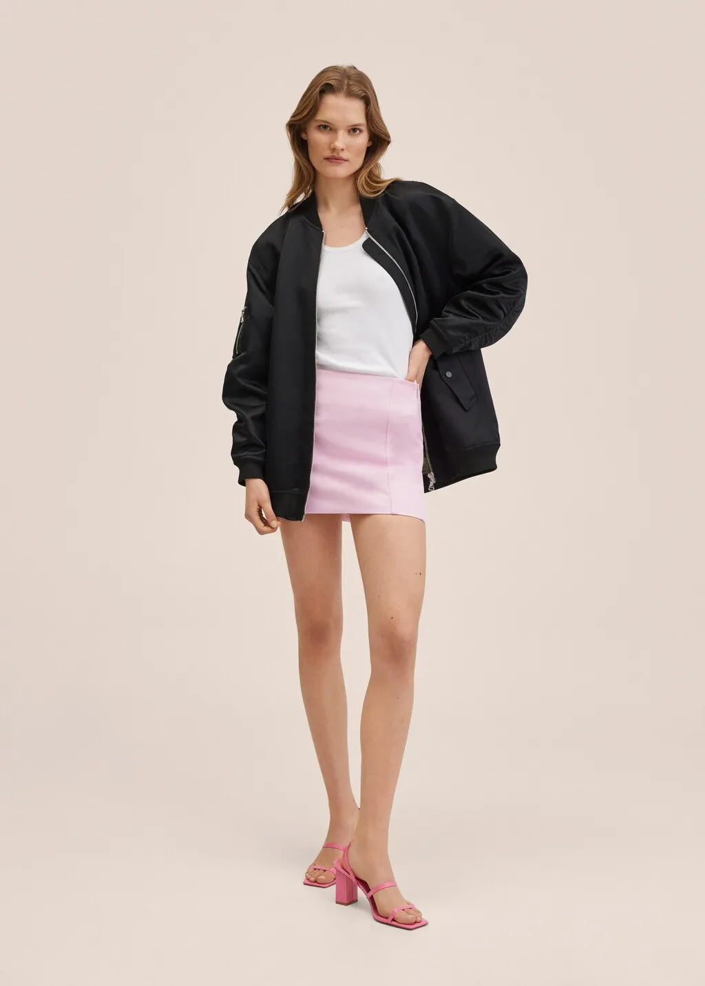 Giubbotto bomber oversize