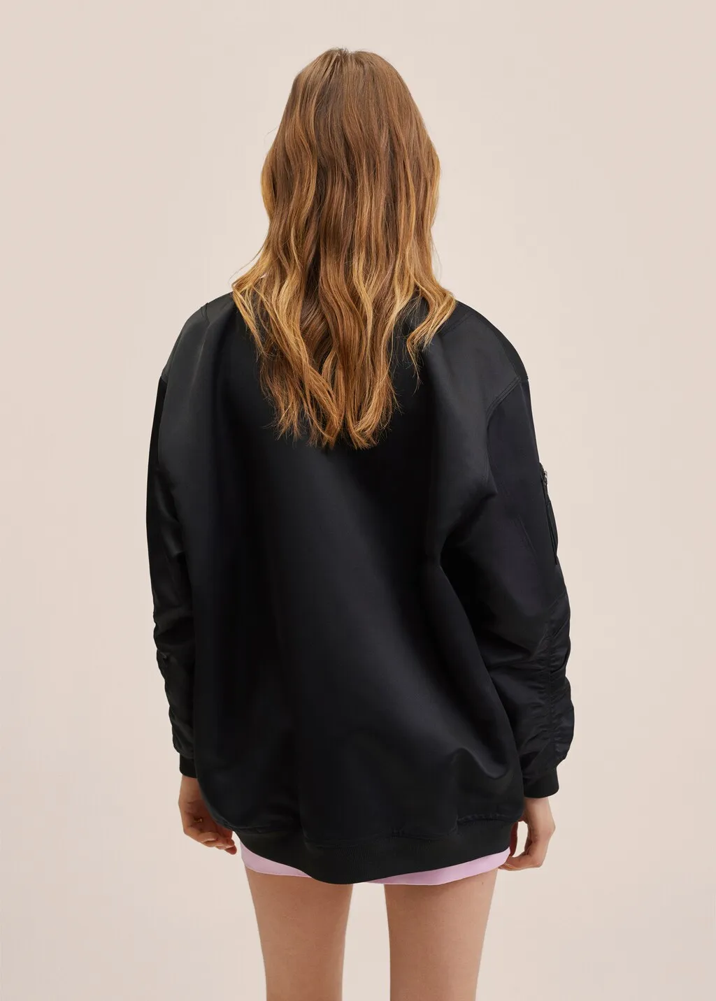 Giubbotto bomber oversize