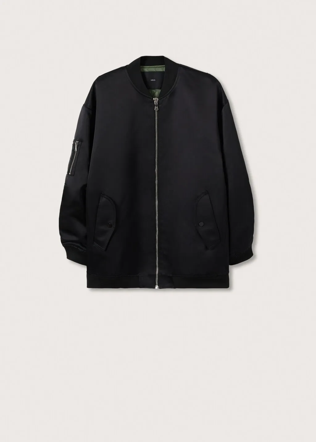 Giubbotto bomber oversize