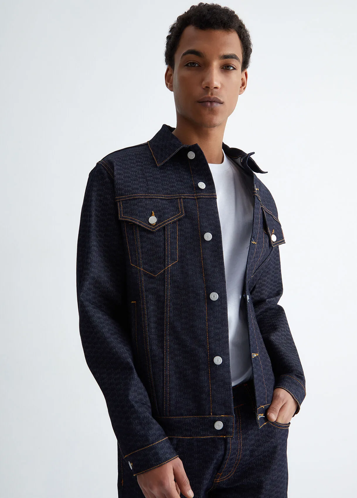 giubbotto jeans uomo