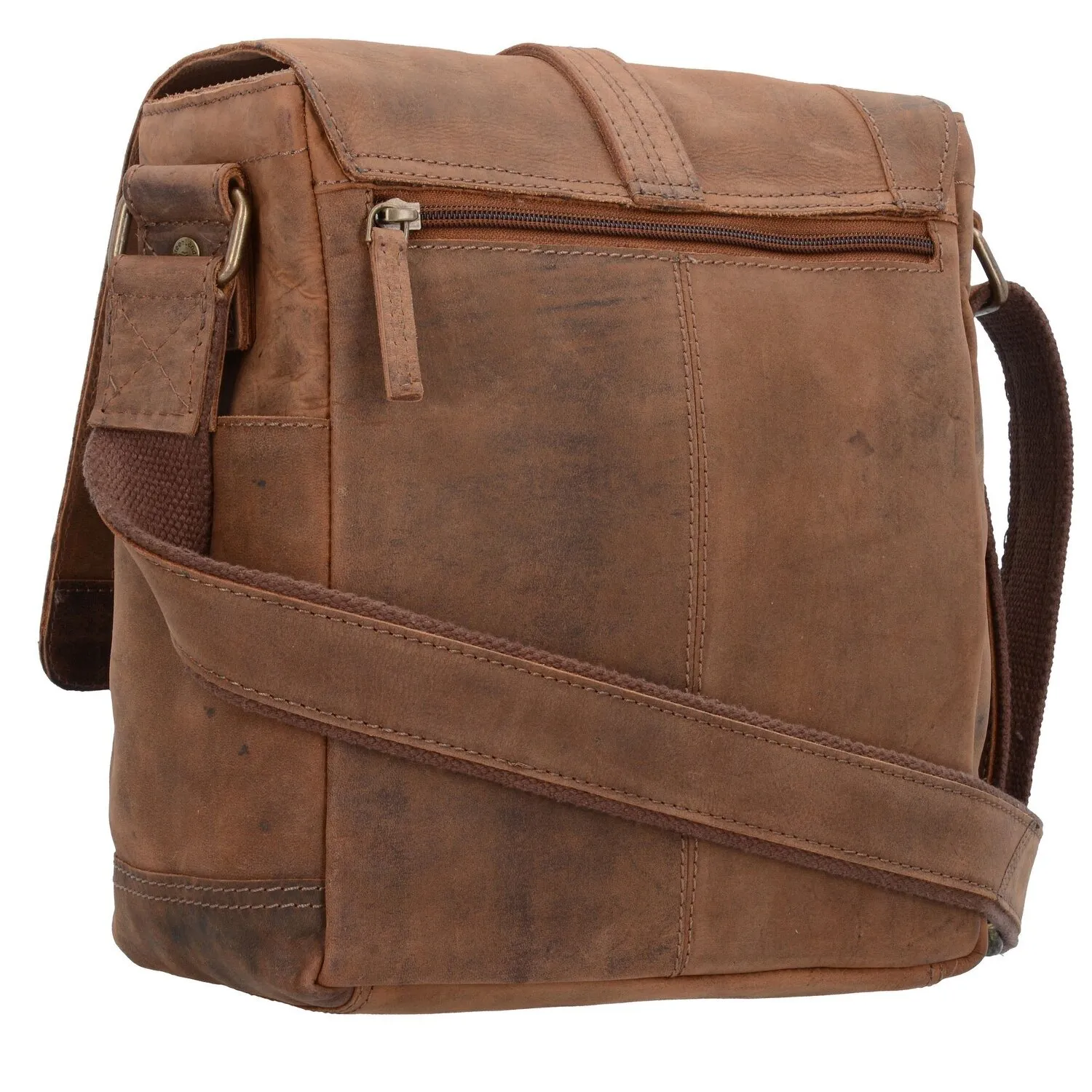 Greenland Nature Montenegro Borsa a tracolla in pelle 22 cm
