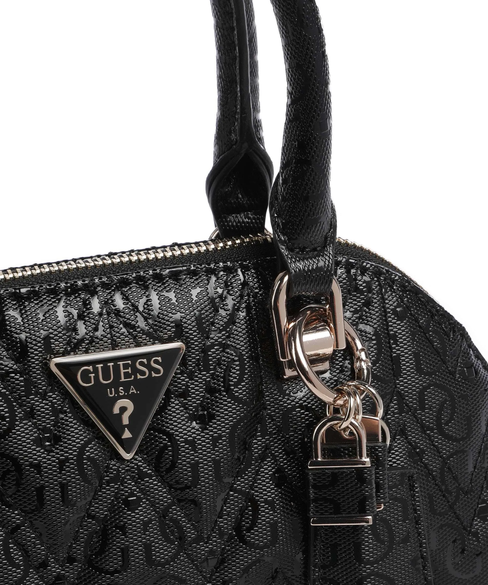  Guess Adelard Borsa a mano pelle sintetica nero  