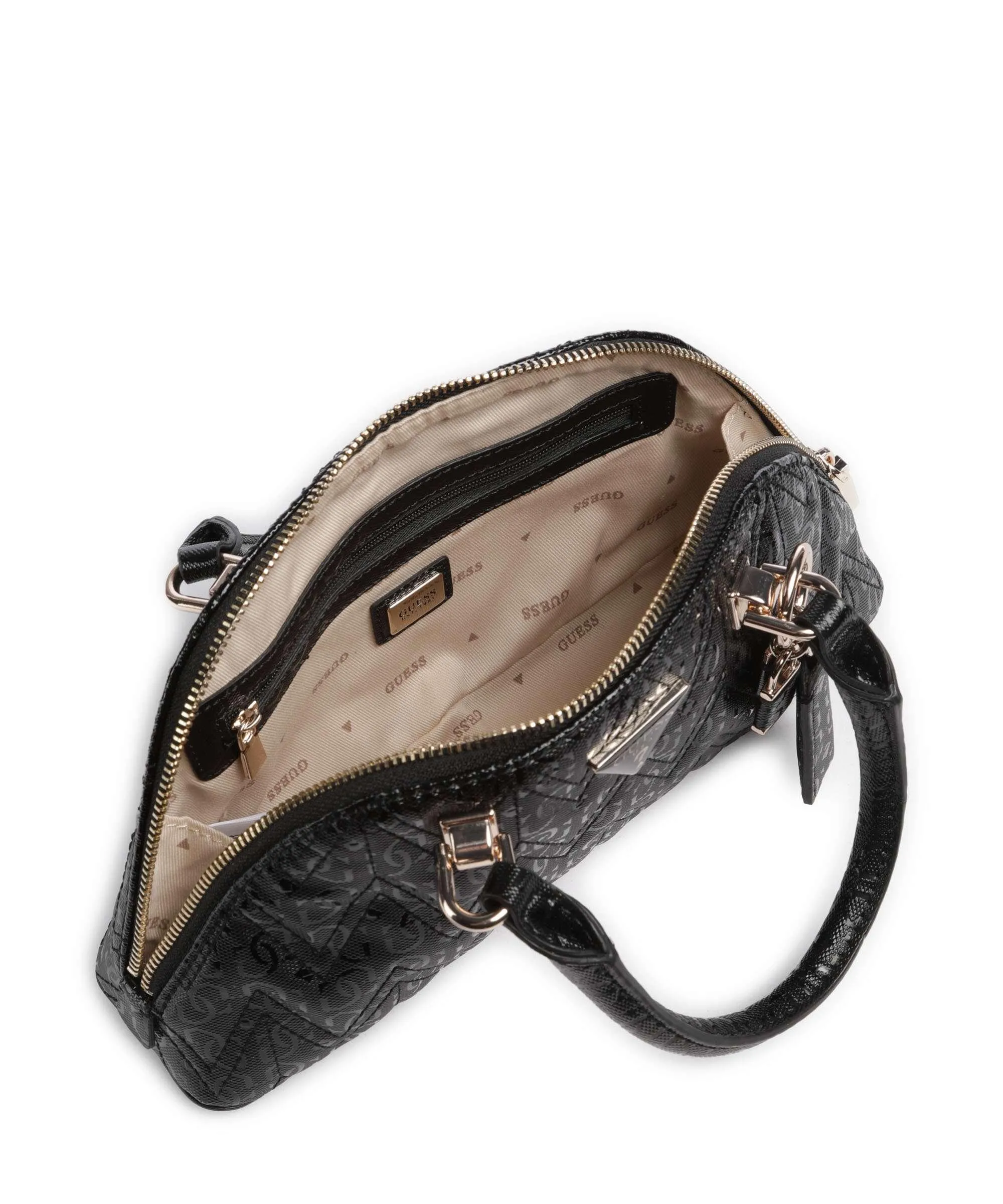  Guess Adelard Borsa a mano pelle sintetica nero  