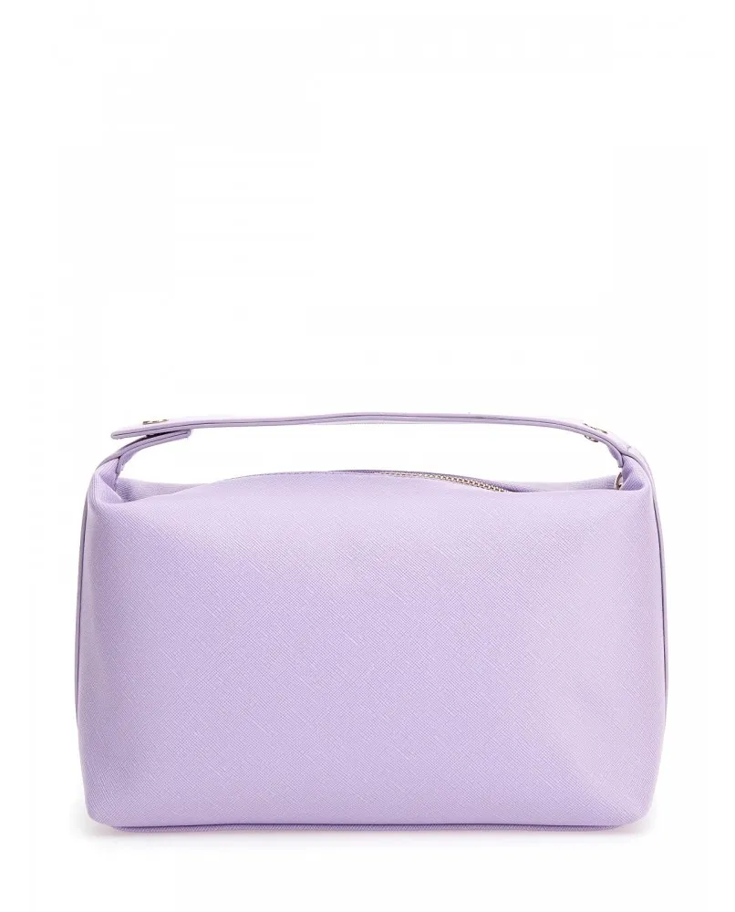 GUESS beauty case pochette borsa a mano donna glicine