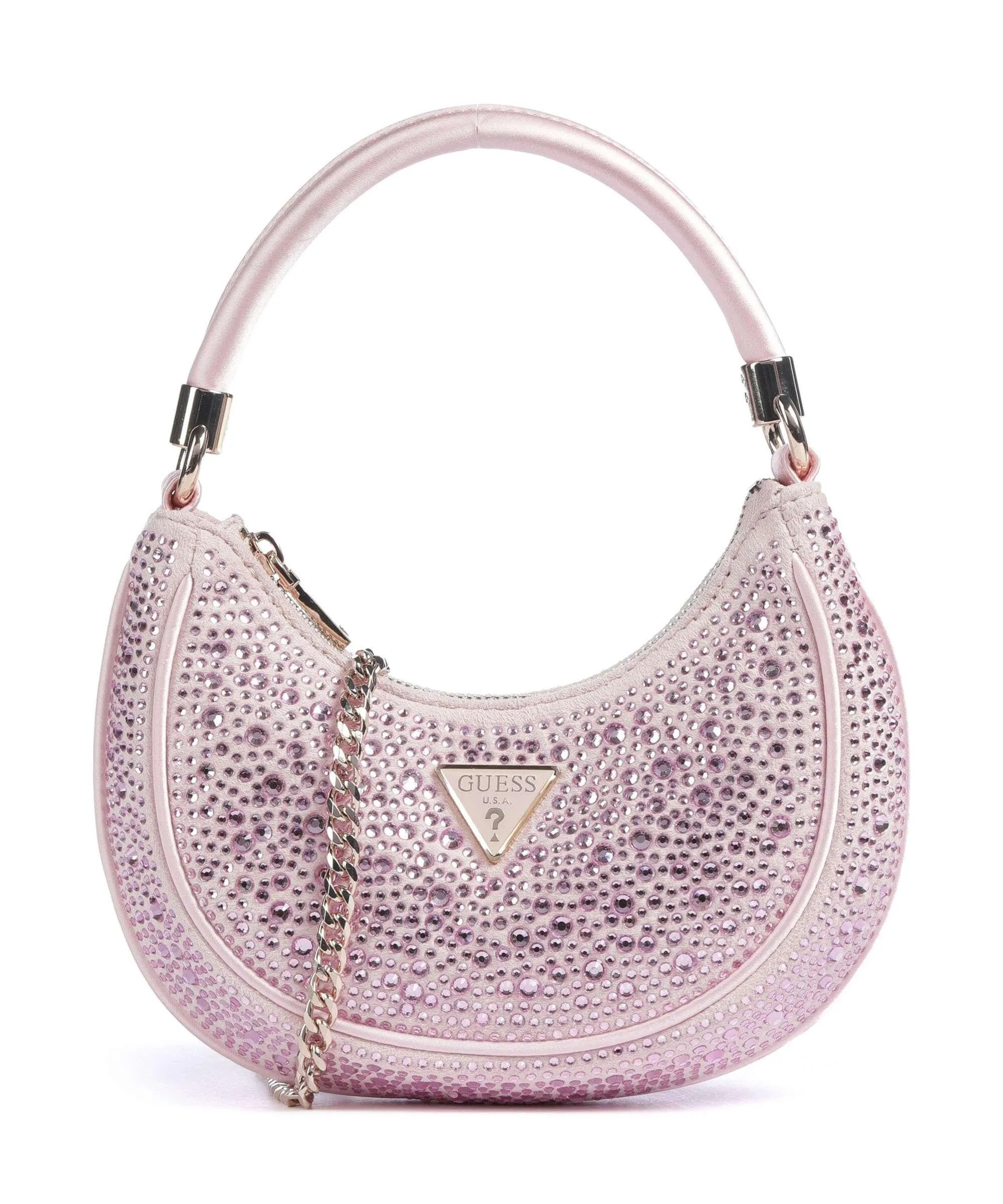 Guess Zalina Borsa a mano poliestere rosa  