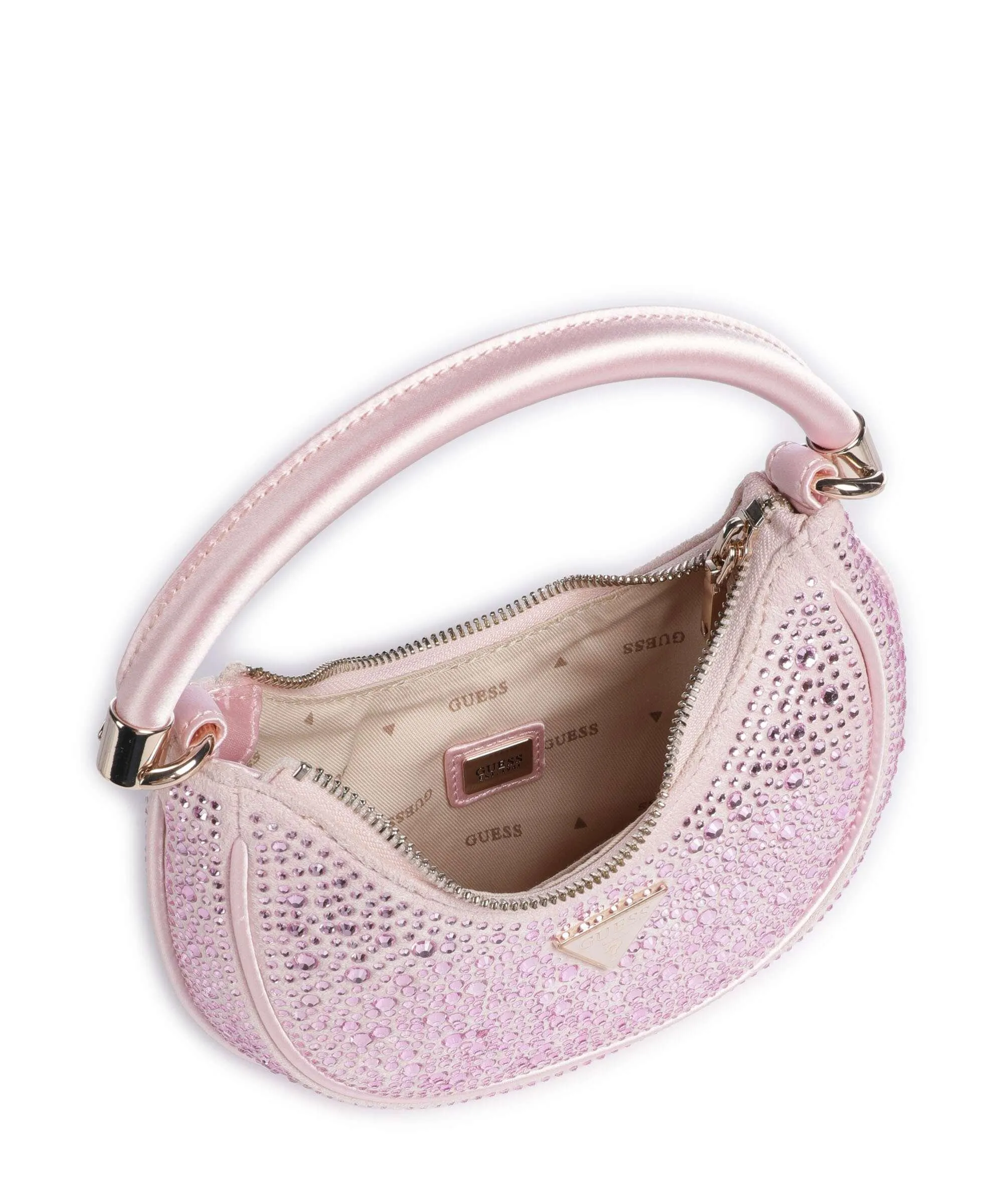  Guess Zalina Borsa a mano poliestere rosa  