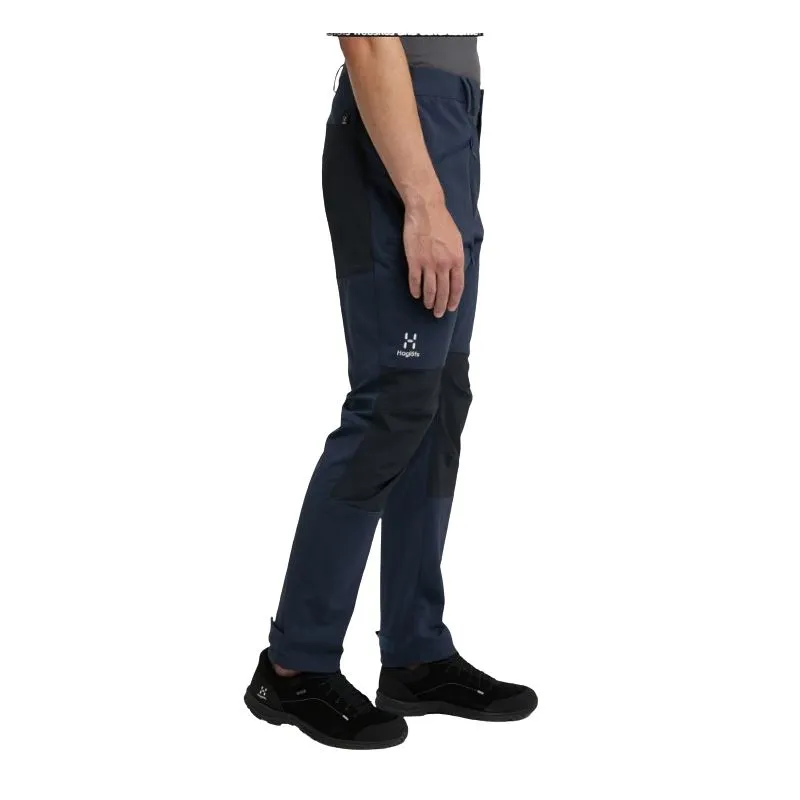 HAGLOFS Mid Slim Pant Uomo (Tarn Blue/True Black) Pantaloni da trekking da uomo