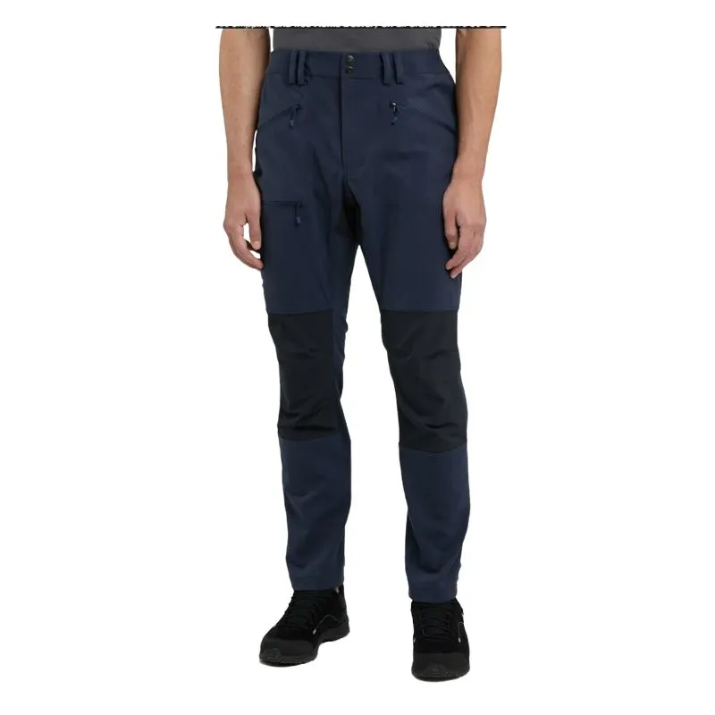 HAGLOFS Mid Slim Pant Uomo (Tarn Blue/True Black) Pantaloni da trekking da uomo