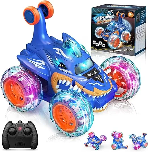 HappyGoLucky Macchina Telecomandata Giochi per Bambini 3-10 Anni Regalo Maschio Giocattoli Monster Truck