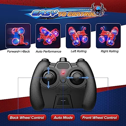 HappyGoLucky Macchina Telecomandata Giochi per Bambini 3-10 Anni Regalo Maschio Giocattoli Monster Truck