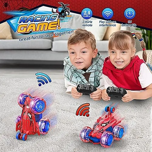 HappyGoLucky Macchina Telecomandata Giochi per Bambini 3-10 Anni Regalo Maschio Giocattoli Monster Truck
