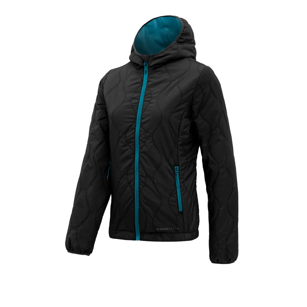 Higher State Giacca imbottita da trekking con cappuccio per donna - SS22