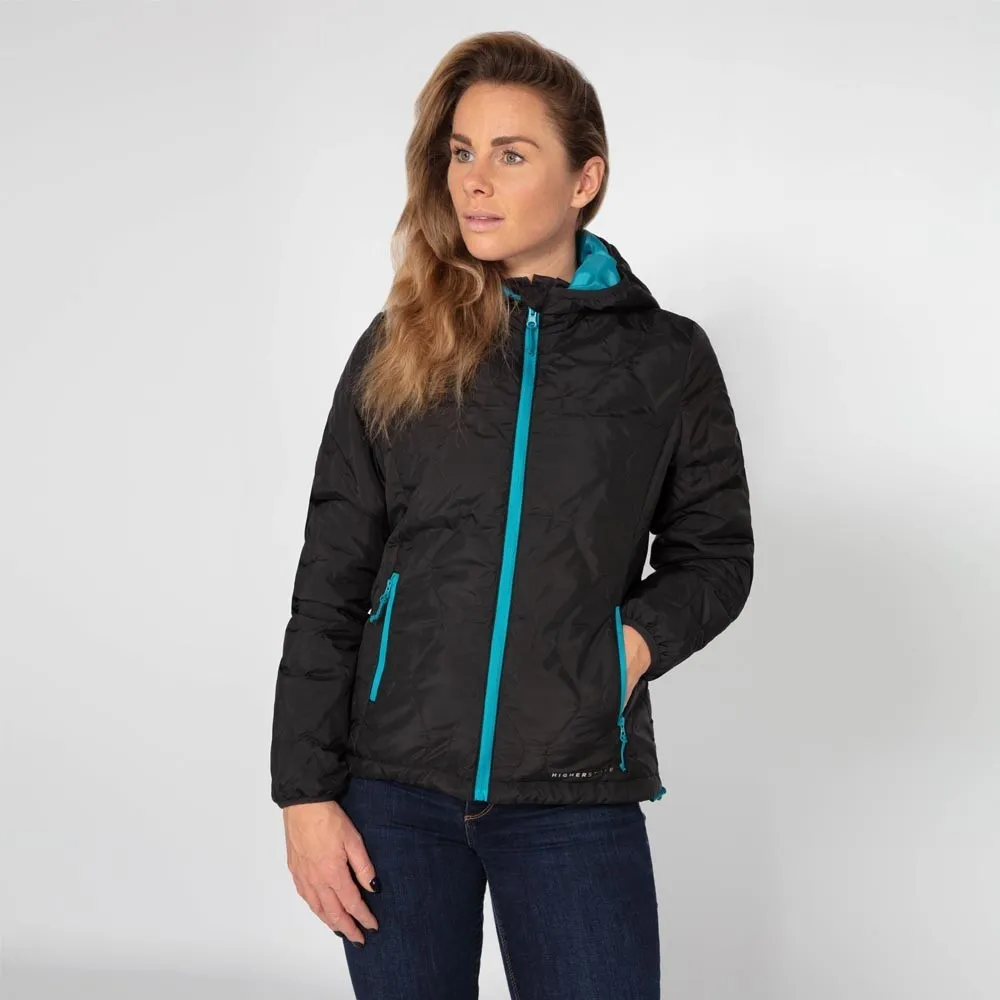 Higher State Giacca imbottita da trekking con cappuccio per donna - SS22