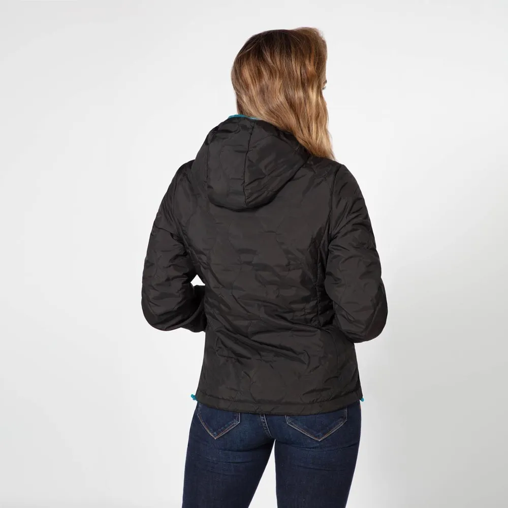 Higher State Giacca imbottita da trekking con cappuccio per donna - SS22