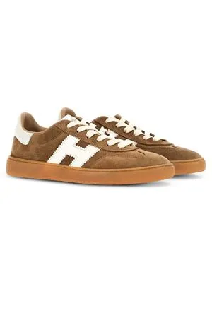 HOGAN Calzature,Sneakers Sneakers In Pelle Marrone 