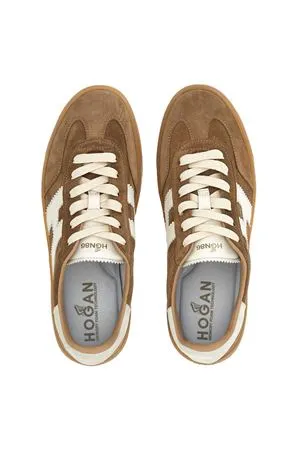 HOGAN Calzature,Sneakers Sneakers In Pelle Marrone 