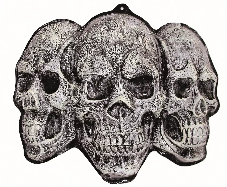 Immagine del teschio di Halloween 53 cm x 44 cm
