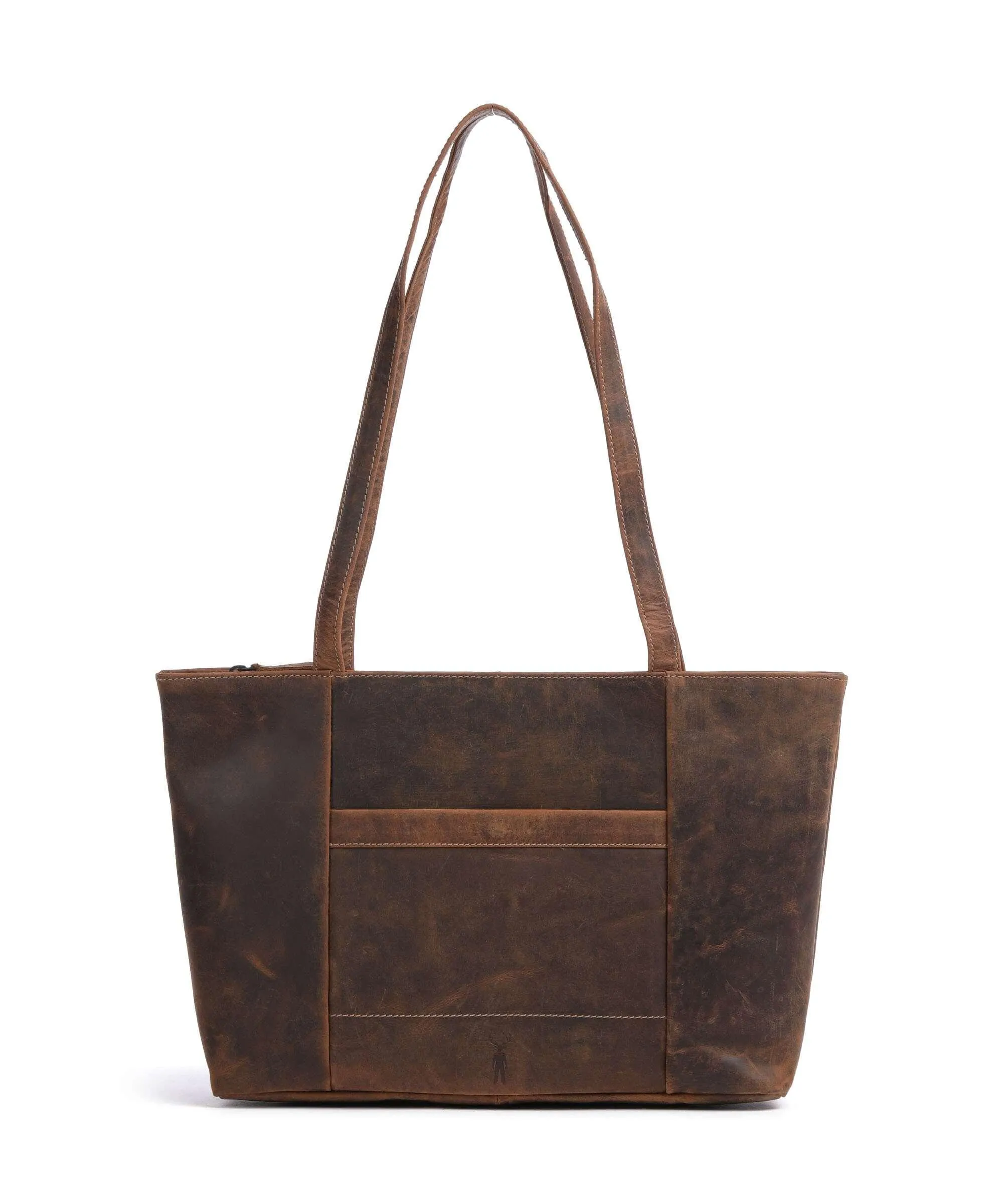  Jack Kinsky Baltimore 18 Borsa shopper pelle a grana fine cognac  