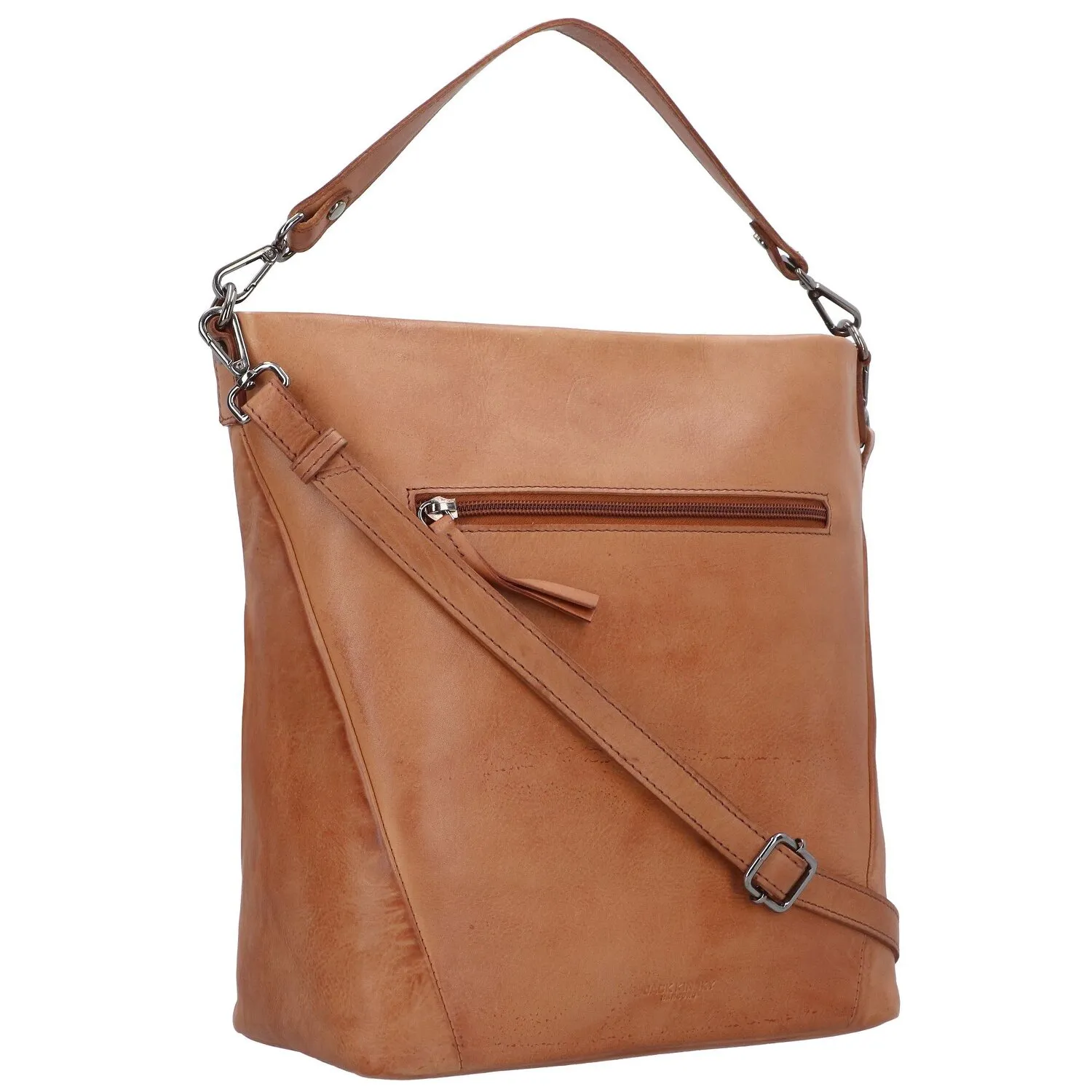 Jack Kinsky Nelson 5 Borsa a tracolla in pelle 35 cm