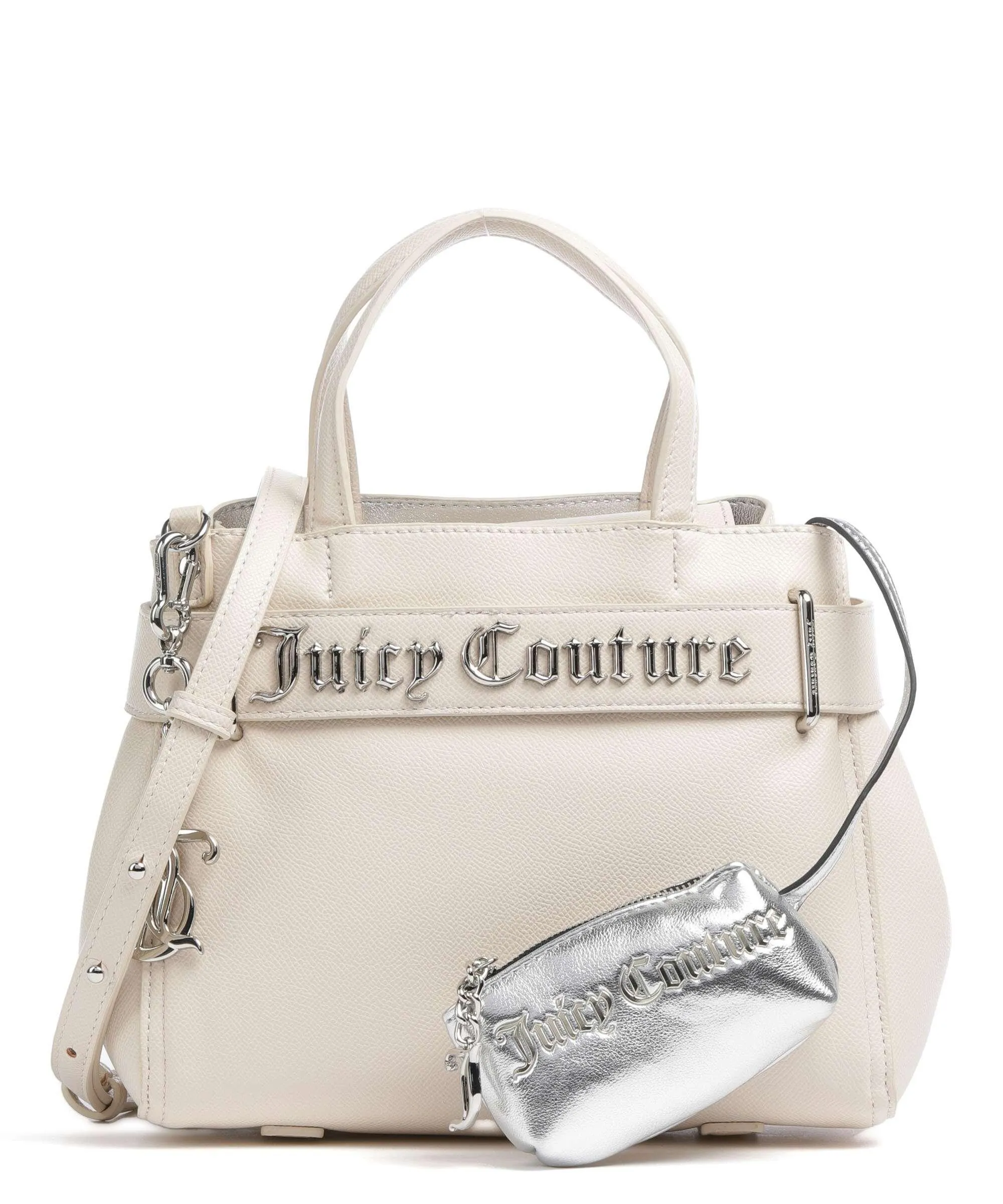  Juicy Couture Jasmine S Borsa a mano pelle sintetica beige  
