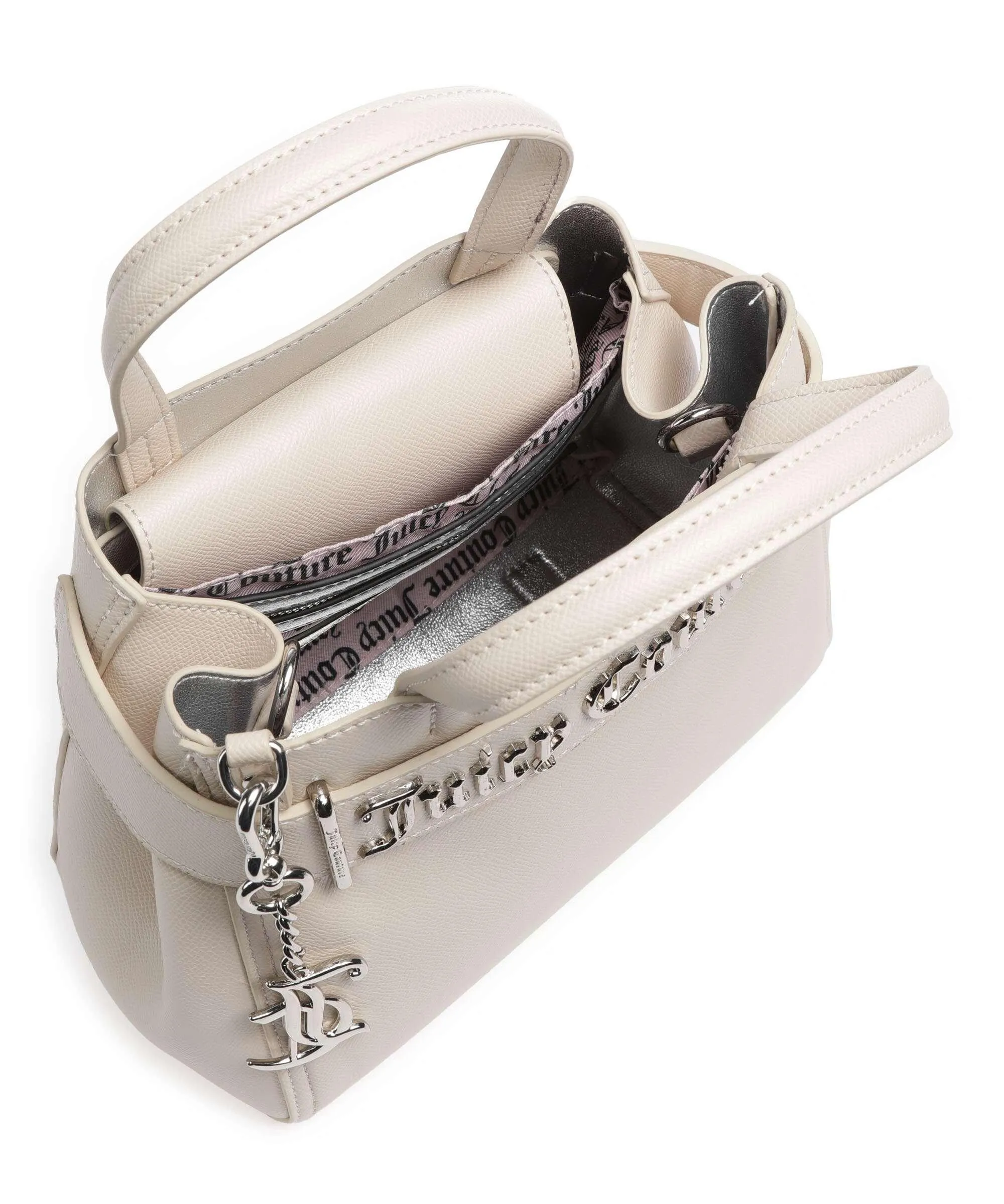  Juicy Couture Jasmine S Borsa a mano pelle sintetica beige  