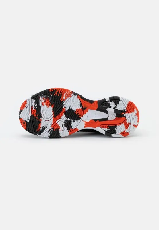 K-SWISS COURT EXPRESS OMNI Scarpe da tennis per ragazzi Nere/Rosse/Bianche