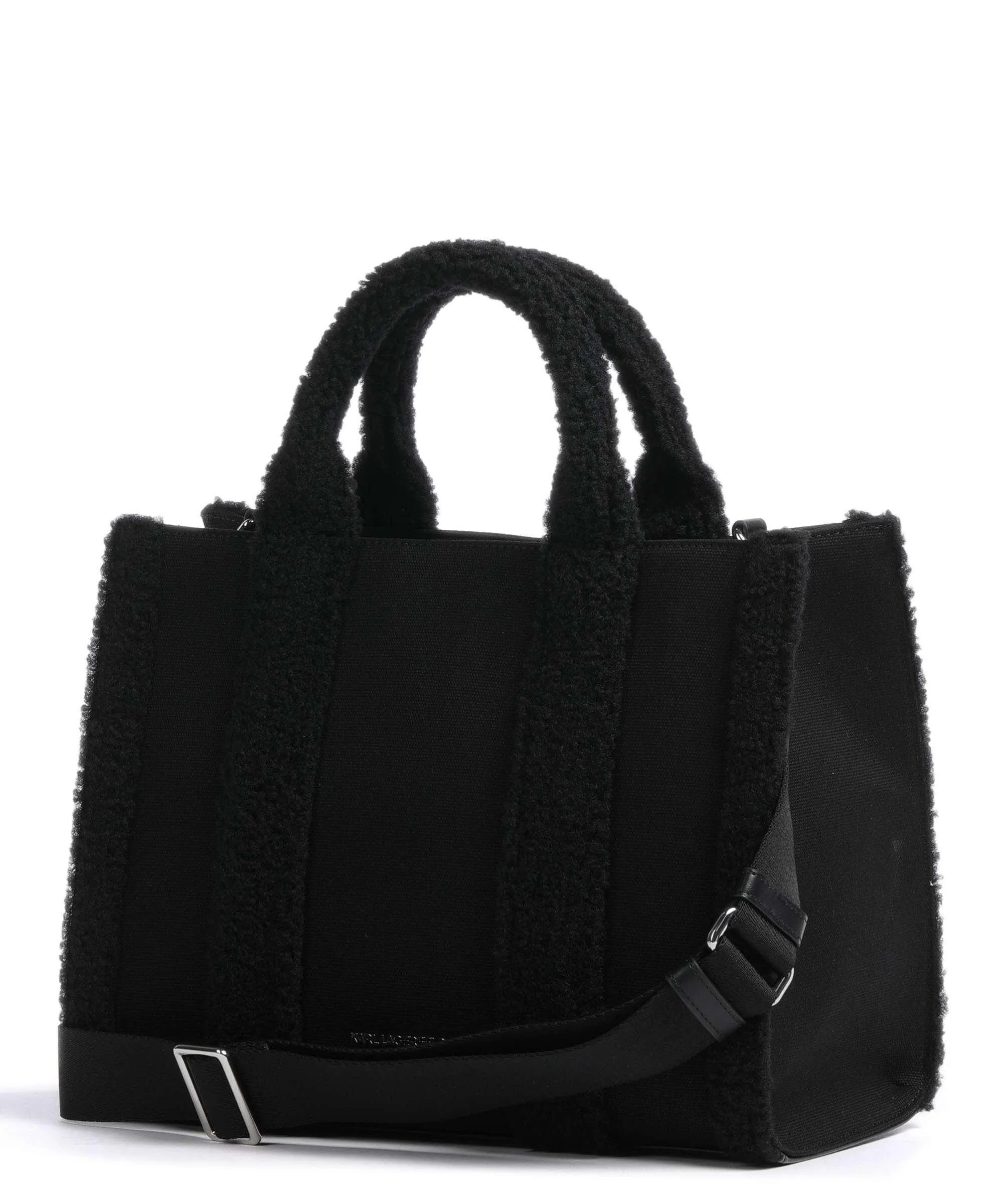  Karl Lagerfeld K/Ikonik 2.0 Borsa a mano cotone riciclato nero  