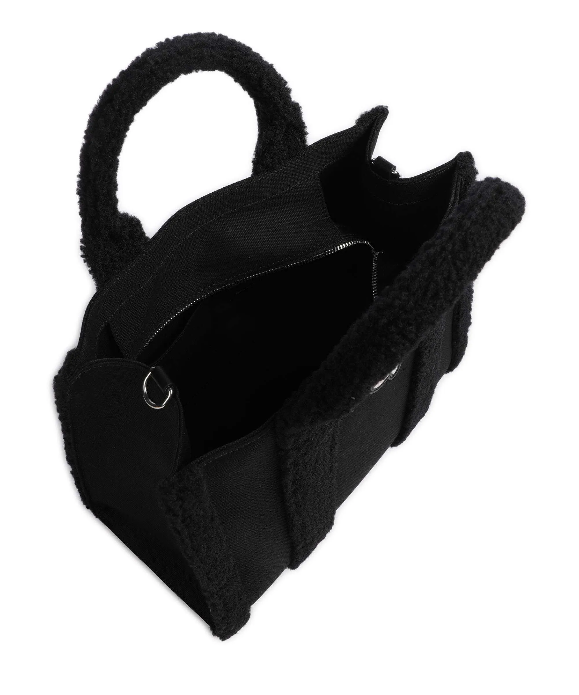  Karl Lagerfeld K/Ikonik 2.0 Borsa a mano cotone riciclato nero  