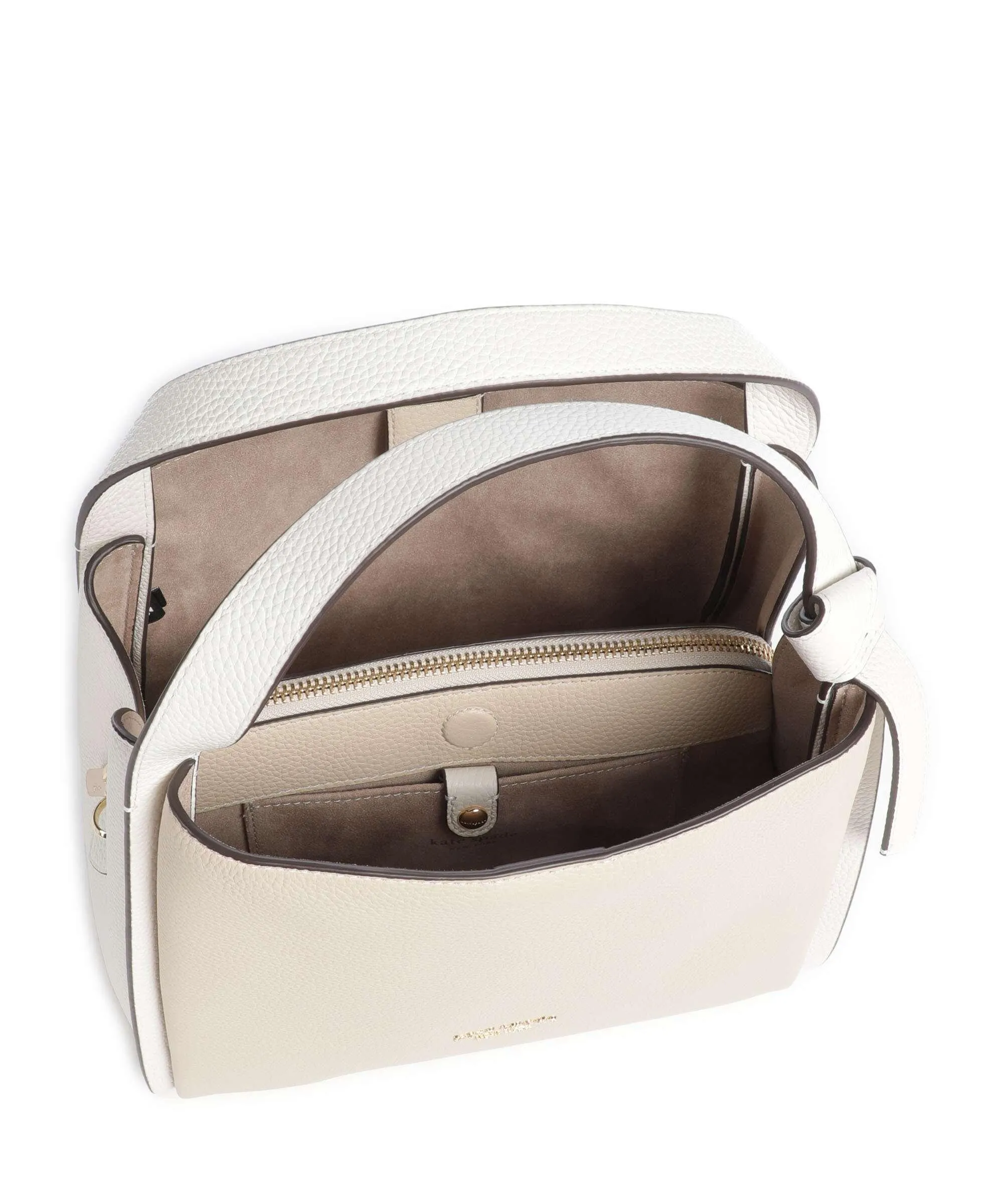  Kate Spade New York Jolie Borsa a mano pelle di vacchetta grana avorio  