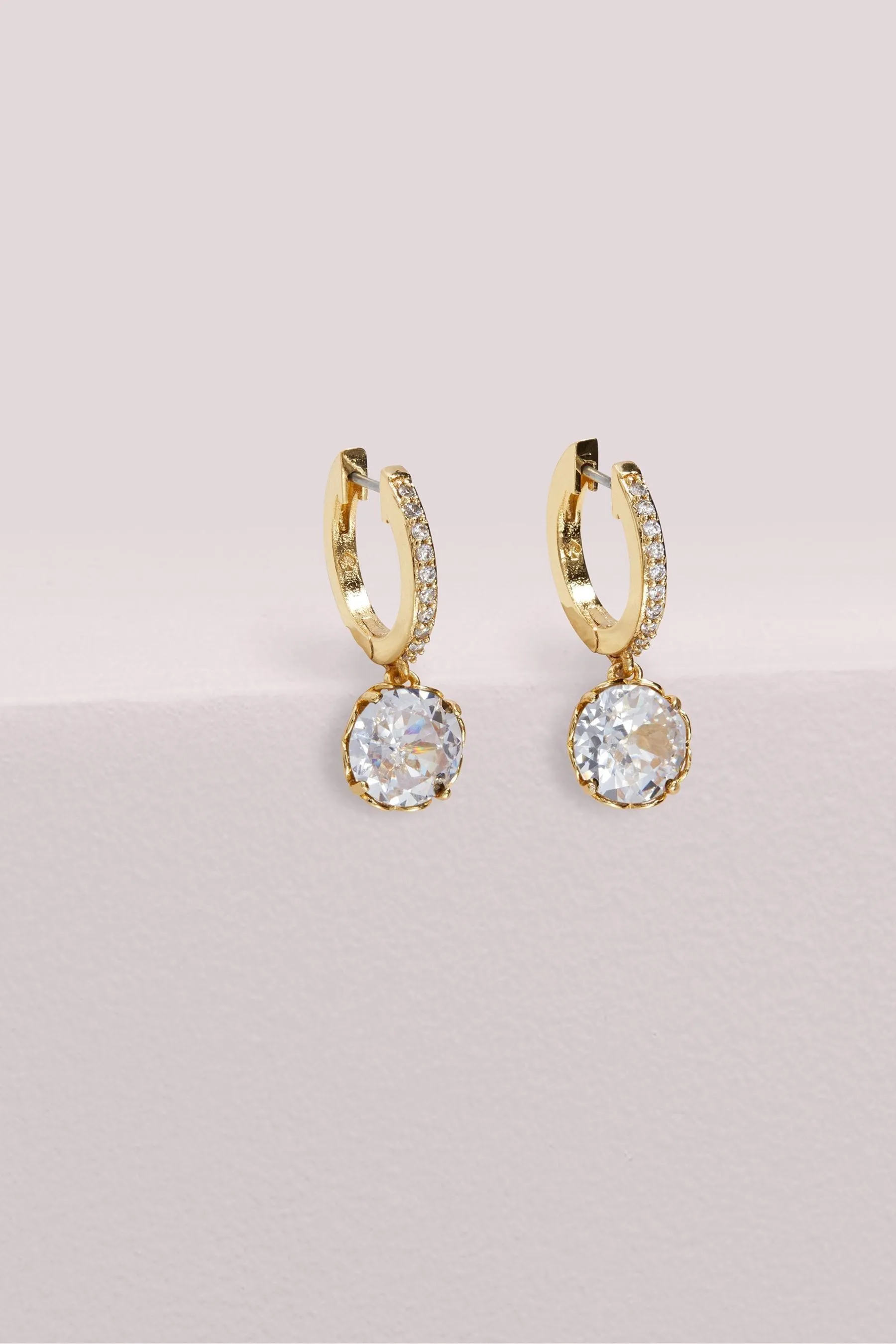 kate spade new york Oro (metallo) - Orecchini con pavé di pietre