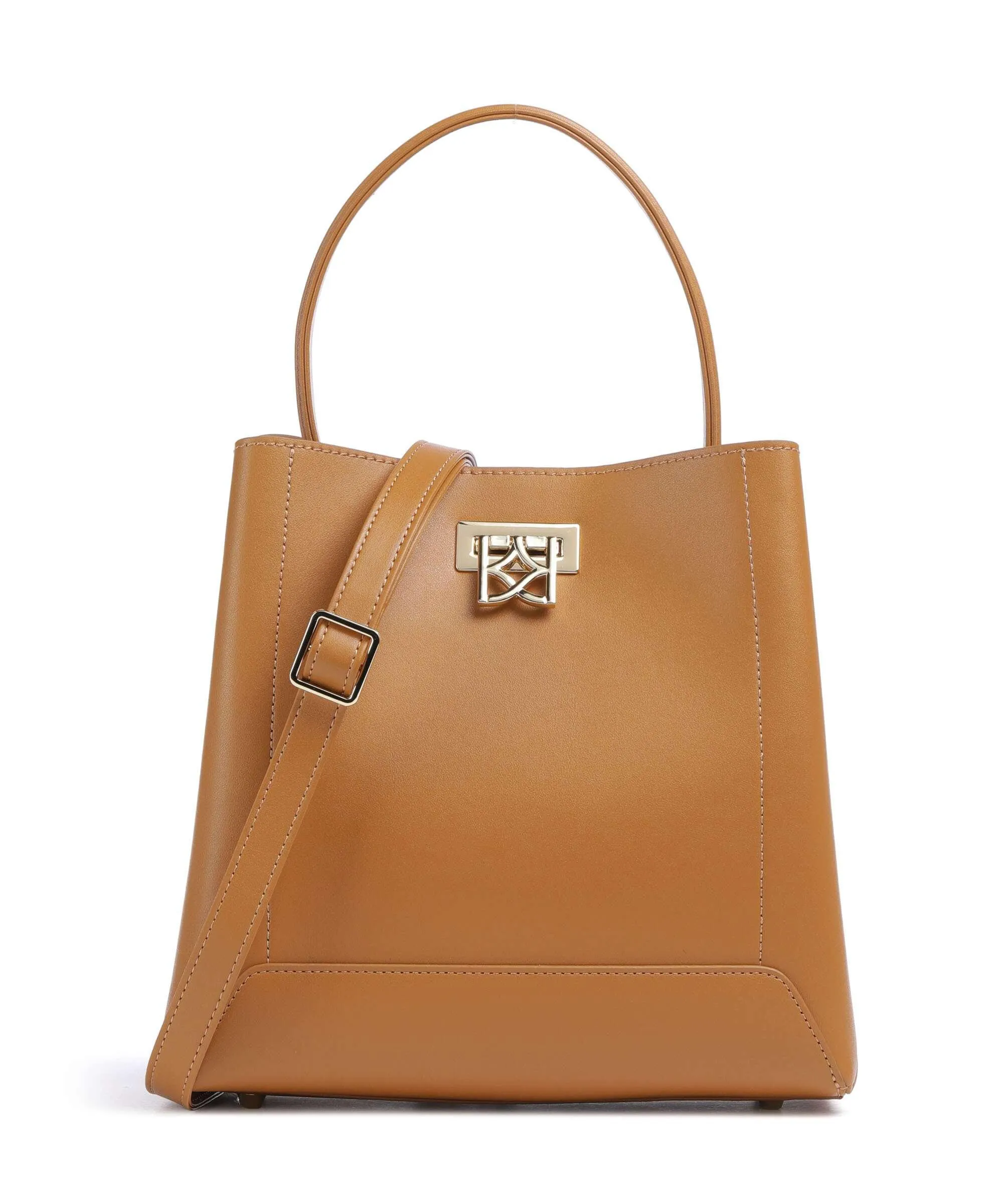  Kazar Laurie Borsa a mano pelle a grana fine marrone chiaro  