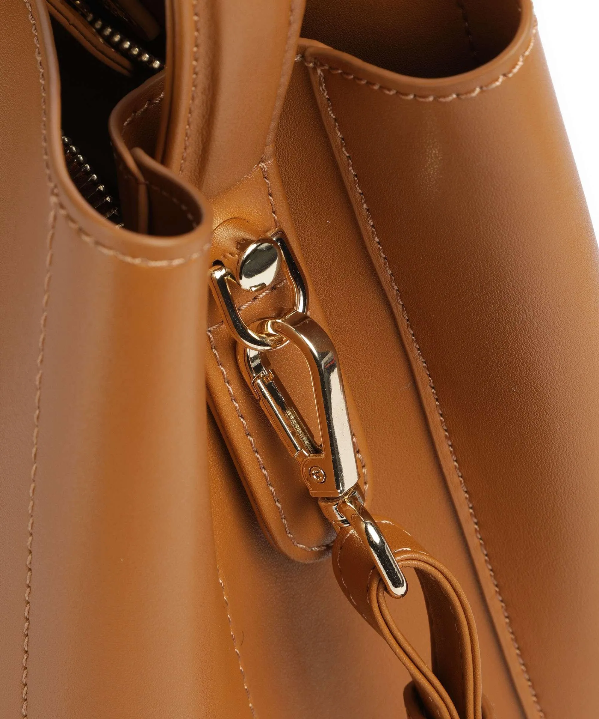  Kazar Laurie Borsa a mano pelle a grana fine marrone chiaro  