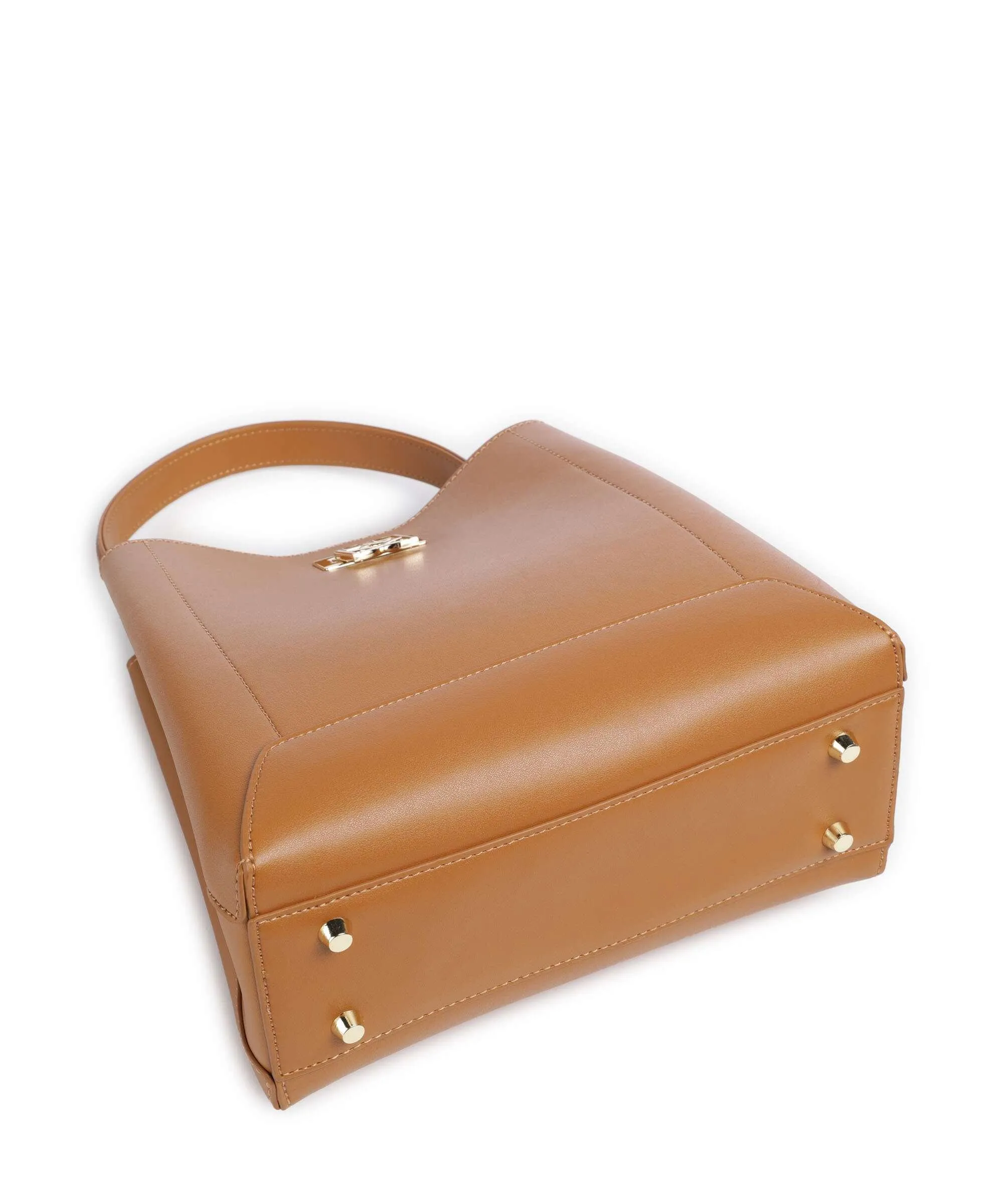  Kazar Laurie Borsa a mano pelle a grana fine marrone chiaro  