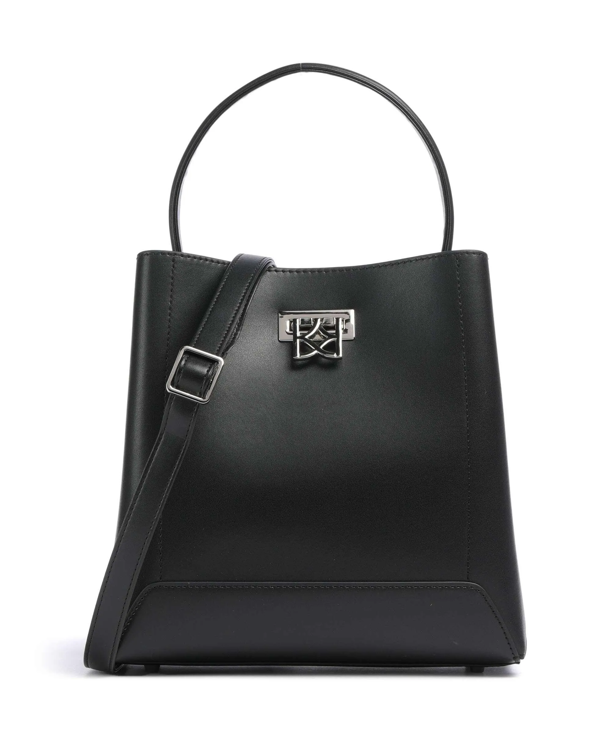  Kazar Laurie Borsa a mano pelle a grana fine nero  
