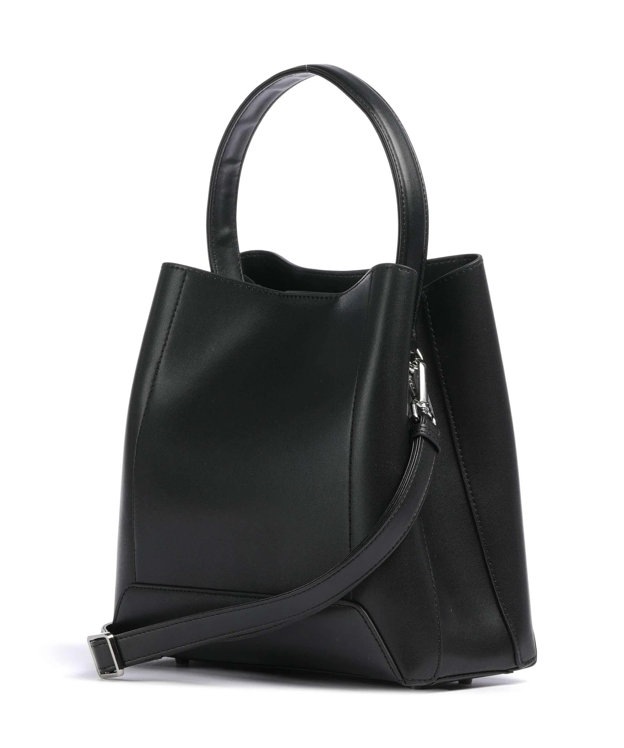  Kazar Laurie Borsa a mano pelle a grana fine nero  