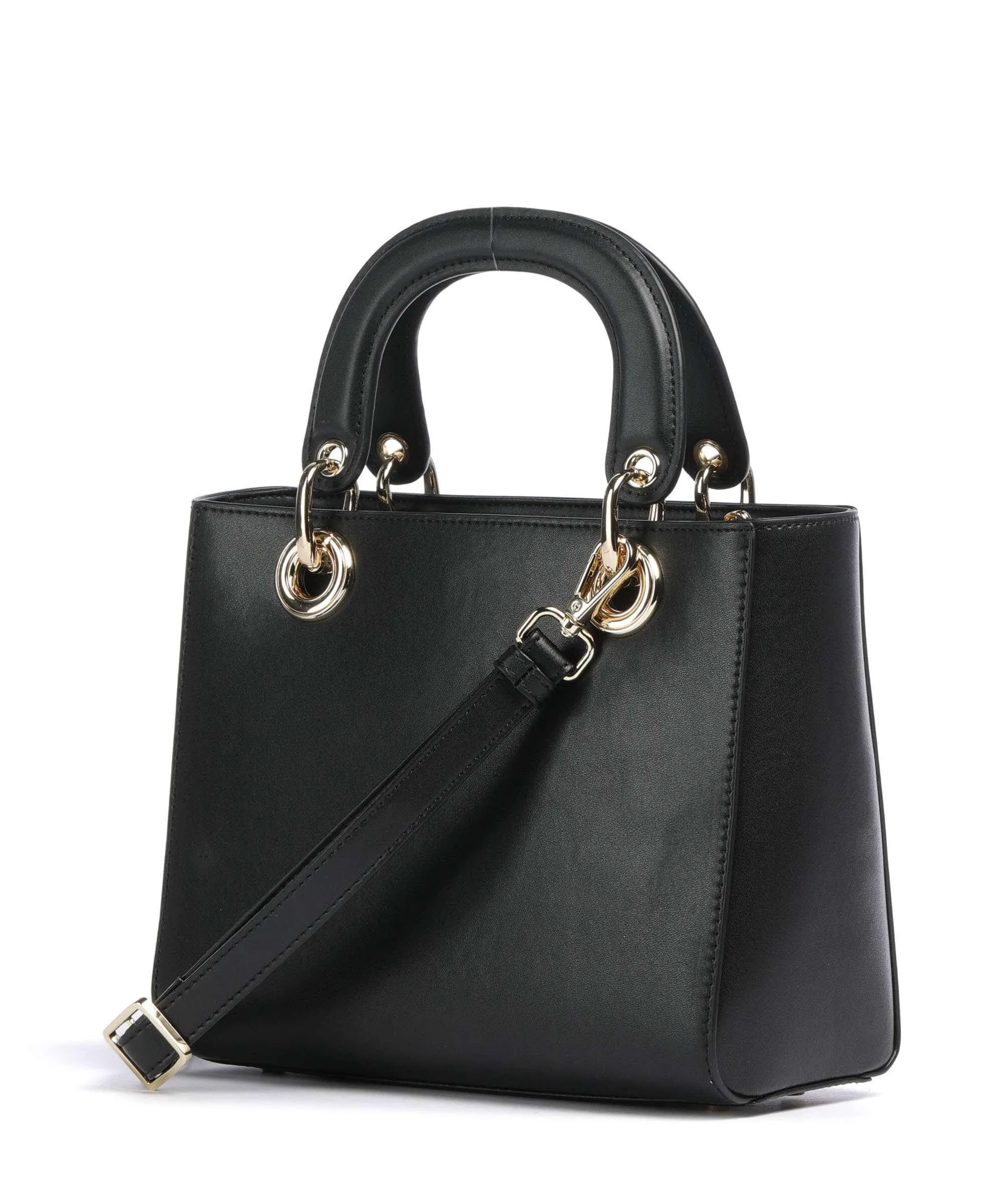  Kazar Muse Borsa a mano pelle a grana fine nero  