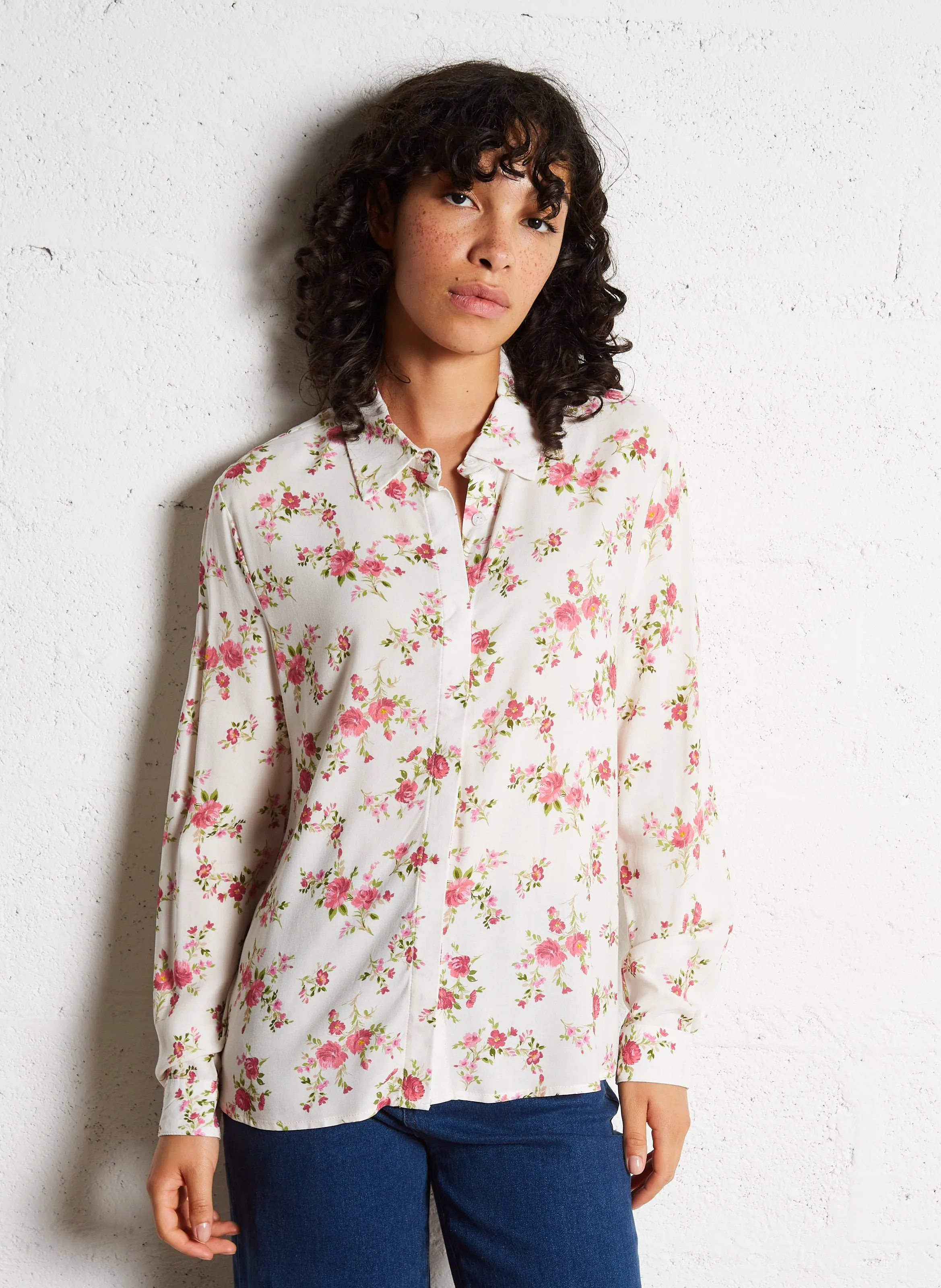  LA PETITE ETOILE   COSIE - Camicia dritta con colletto classico | Bianco