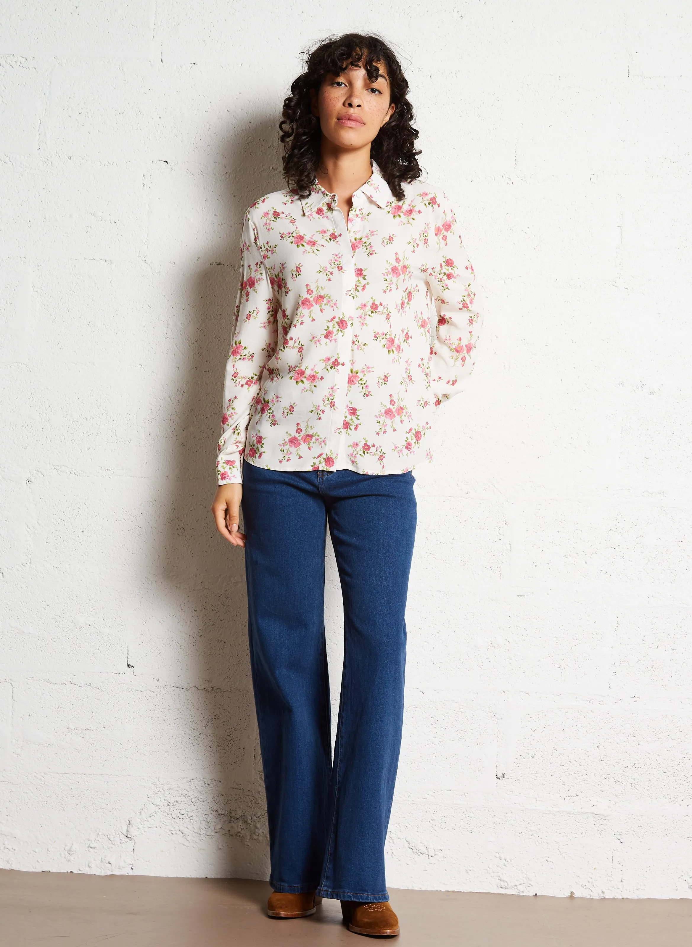  LA PETITE ETOILE   COSIE - Camicia dritta con colletto classico | Bianco
